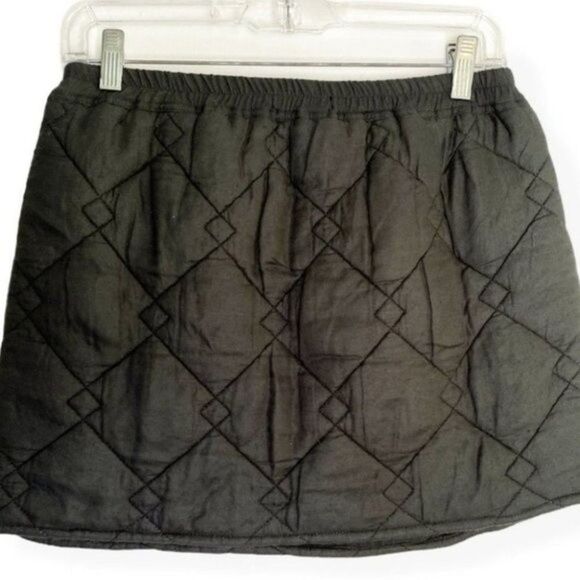 Urban Outfitters quilted mini skirt black size small - Picture 6 of 10